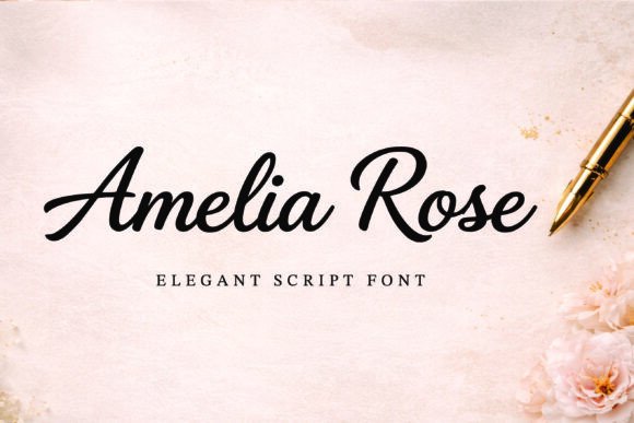 Amelia Rose: The Font That Elevates Your Campaigns
