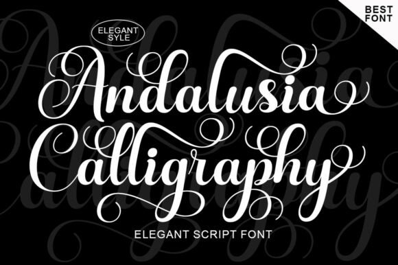 Andalusia Calligraphy: A Timeless Script for Modern Editorial Design