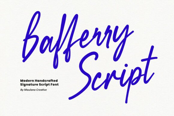 Bafferry Script: The Font That Elevates Your Campaigns