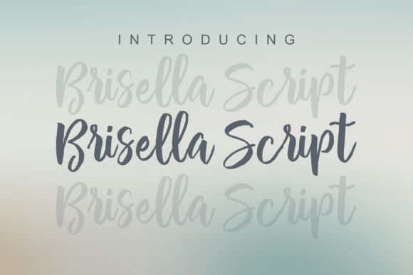 Brisella Script: A Font That Elevates Your Brand