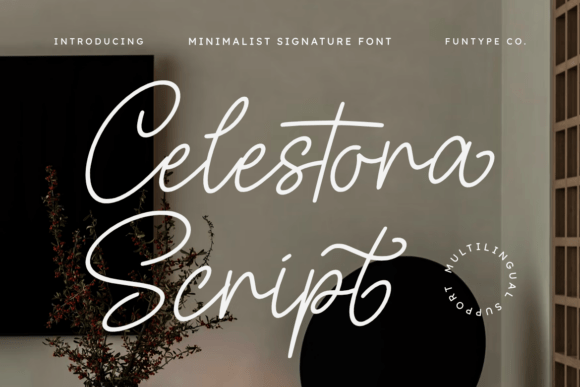 Celestora Script: A Font That Elevates Your Web Design