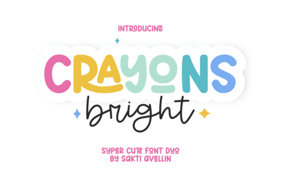 Crayons Bright: A Font That Adds Whimsy to Your Campaigns