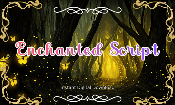 Enchanted Script: A Font for Whimsy and Brand Magic