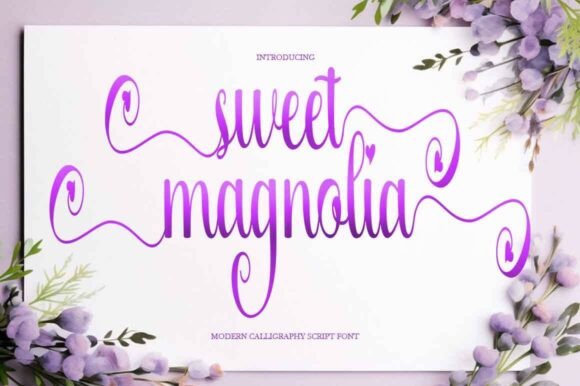 Enhance Your Web Design with Sweet Magnolia