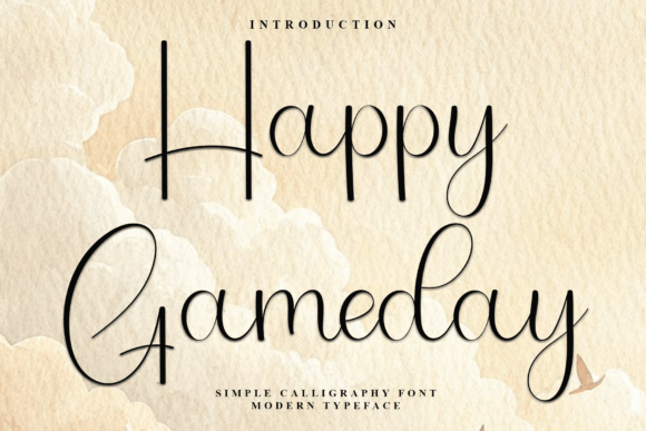 Happy Gameday: A Font That Brings Warmth to Branding