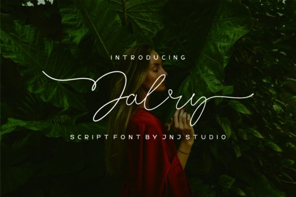 Jalry Script: A Font That Adds Personality to Branding