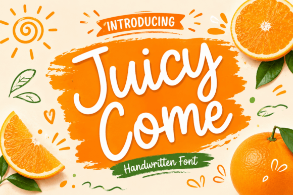 Juicy Come: The Font That Adds Flavor to Your Brand