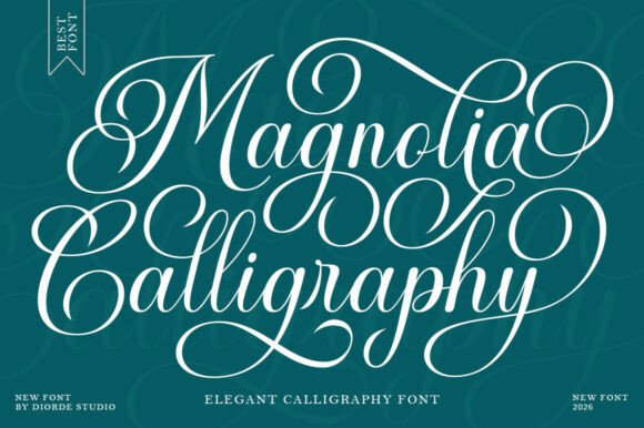 Magnolia Calligraphy: A Script Font for Impactful Digital Design