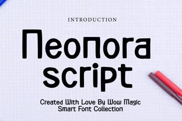 Neonora Script: A Modern Handwritten Font for Web Design