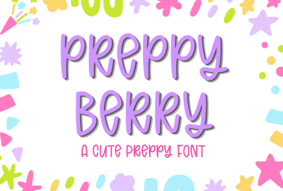 Preppy Berry: A Playful Font for Digital Branding