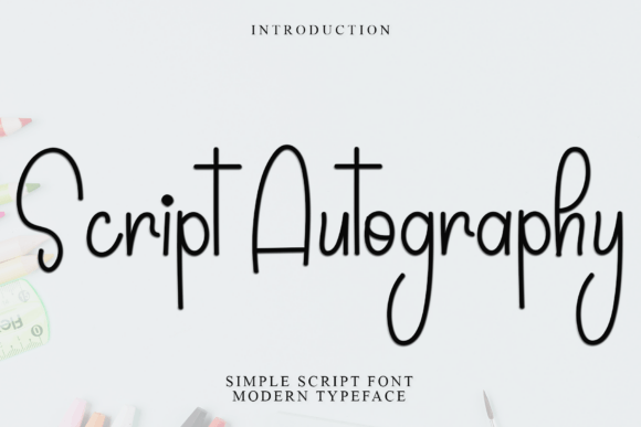 Script Autography: A Font for Campaigns That Speak with Style