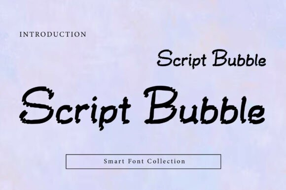 Script Bubble: A Versatile Script Font for Web Design