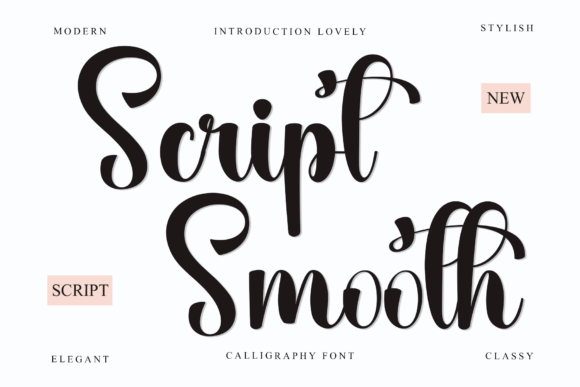 Script Smooth: A Versatile Script Font for Modern Web Design