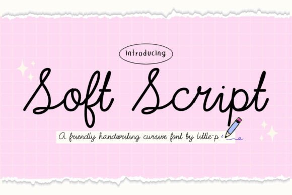 Soft Script: A Warm, Handwritten Touch for Branding
