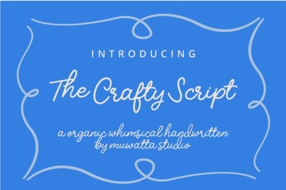 The Crafty Script: A Font for Creative Campaigns