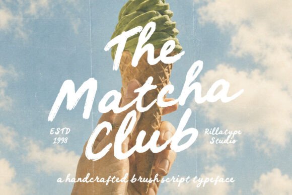 The Matcha Club Font: A Designer’s Take on Branding and Campaigns