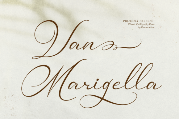Van Marigella: A Script Font for Campaigns That Speak with Grace