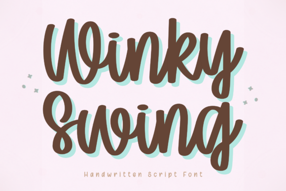 Winky Swing: A Font That Brings Playfulness to Your Creations